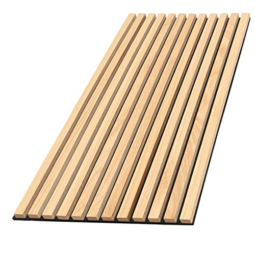 Acoustic Wood Slat Wall Panels For Interior Wall Decor Soundproof