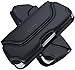 BOMEA iPhone 6s 7 8 Holster, Leather Belt Clip Case Holster Pouch Holder Cover for Apple iPhone 6s 7 or 8 (XL Size Fits Phone with Otterbox Lifeproof Thick Armor Case on) Black