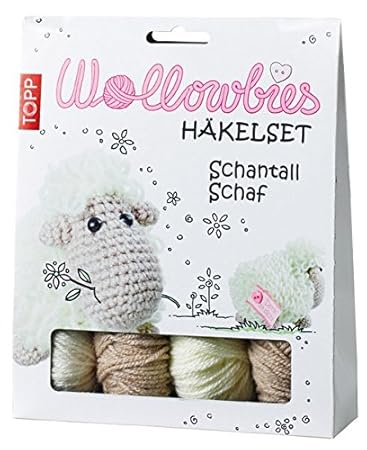 Wollowbies Häkelset Schantall Schaf: Anleitung, Steckbrief und Material für ein niedliches Schaf