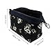 Makeup Bag Organizer Portable Cosmetic Bags Pouch Travel Brushes Holder for Women Zipper Purse Waterproof Toiletries Storage Case (Navy Blue)