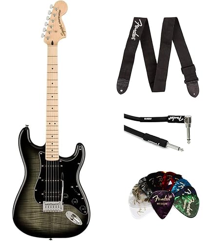 Amazon.com: Squier by Fender Affinity Series Stratocaster Pack