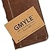 iPhone 6s Plus Wallet Case, GMYLE [Book Case] iPhone 6s Plus case Wallet Book Case Vintage for iPhone 6s Plus - Brown Classic [Crazy Horse Pattern] [PU Leather] Book style Wallet Case Cover
