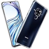 BNBUKLTD® For For Huawei Mate 20/20 Pro Case Clear Silicone Slim Gel Cover Shockproof Case Clear Silicone Slim Gel Cover Shockproof [Slim Fit] [Shock Absorbing] (Huawei Mate 20 Pro)