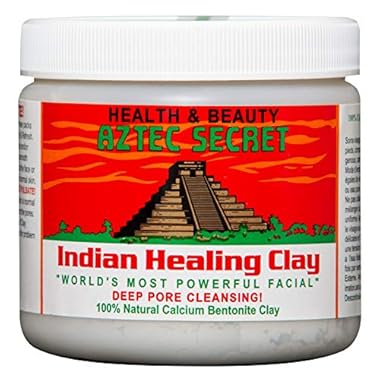 Aztec Secret – Indian Healing Clay | Deep Pore Cleansing Facial & Body Mask | The Original 100% Natural Calcium Bentonite Clay