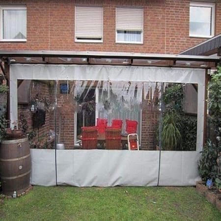 Amazon Com Waterproof Commercial Grade 0 5mm Vinyl Clear Awning