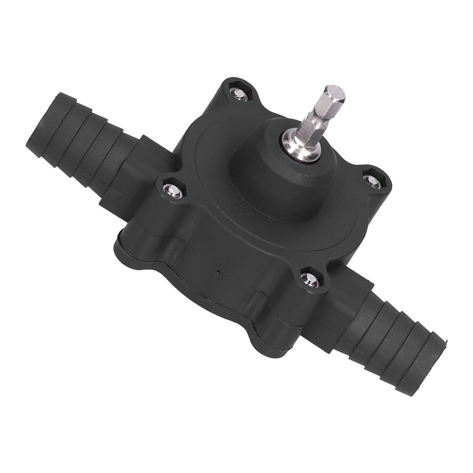 Hand Pump Water Transfer Device, Self-Priming Mini Pump for Fluid Transfer, Compatible with Water, Gasoline, Oil, Diesel