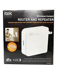 iTek Wireless Instant Router y repetidor