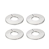 Tsnamay Wall Split Flange, Stainless Steel Round