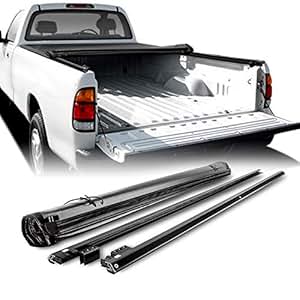 Amazon.com: Fits 2000-2006 Toyota Tundra Pickup Truck 6.5 Feet 78 Inches Bed Soft Roll Up Black ...