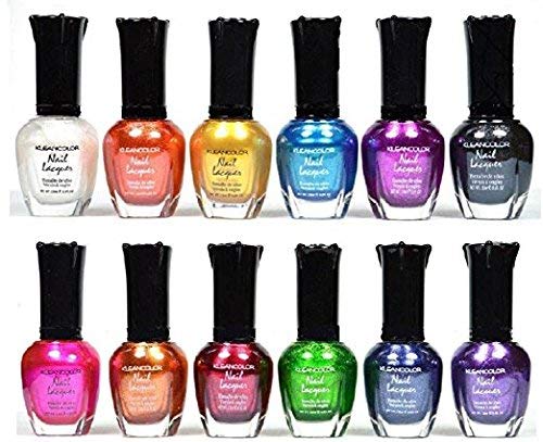 2 Sets Nail Total 24PCS- Metallic Set