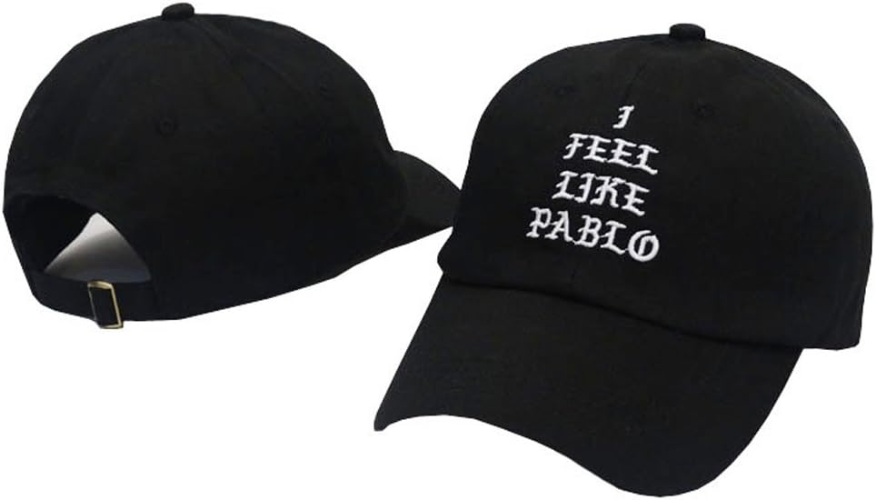 I Feel Like Pablo Hat Cap in Burgundy Baseball Caps The Life of Pablo Dad Hats