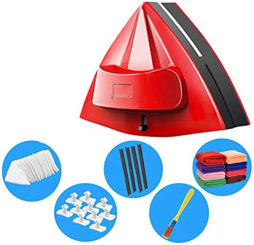 SHYS Double-sided Window Cleaner Glass Wiper Magnetic Cleaning Tools Useful Surface Cleaning Brush for High-rise Double Glazed Windows Thickness 0.2"-1.4"(5-36mm)