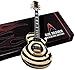 Axe Heaven ZW-007 Electric Cream Bulls Eye Miniature Guitar Replica