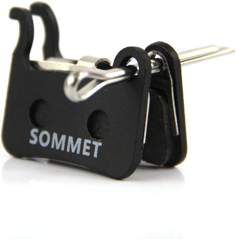 SOMMET Brake Pads, Resin, 2 Pieces for Shimano XTR M975/XT M775/SLX M665/Deore M596/SAINT M800/BR-R505 etc - Image 3