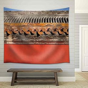 The Forbidden City in China - Fabric Wall Tapestry Home Decor - 51x60 inches