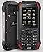 Plum Ram 6 - Rugged Unlocked Cell Phone GSM Shock Water Proof IP 68 Certified Military Grade Camera Flash Light FM Radio Bluetooth SD Card Slot Dual Sim - Black/Red