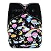EcoAble Baby Charcoal Bamboo All-In-One AIO Cloth Diaper w/ Pocket, Size 10-30Lb (Unicorn)