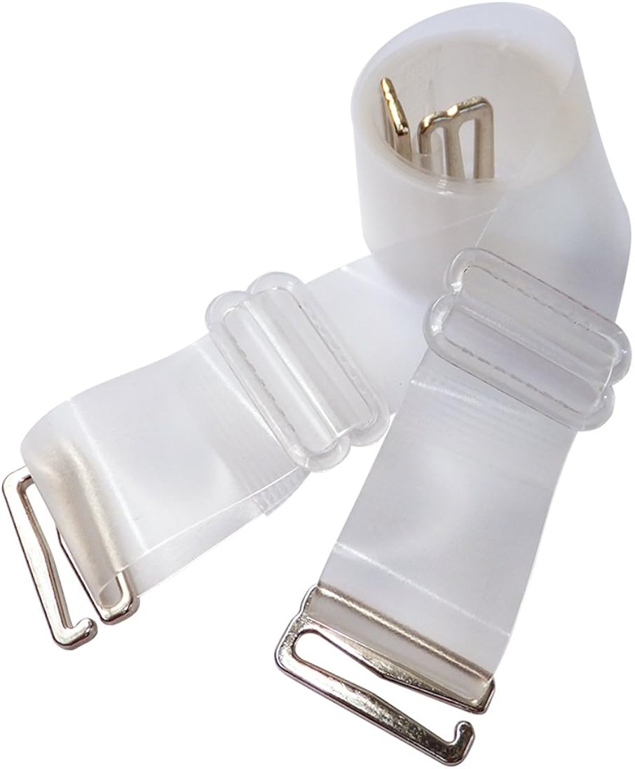SET OF 4 Bra Straps,Invisible Soft Clear Replacement Shoulder Straps