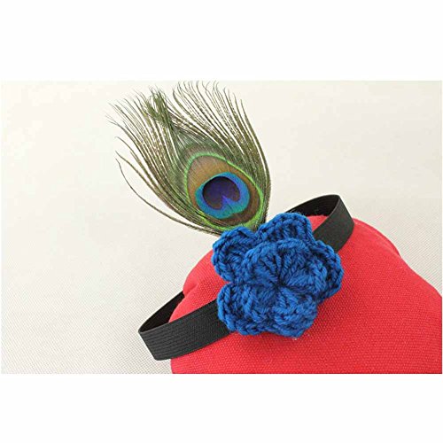 ZTL Newborn Baby Photography Props Novelty Peacock Costume Outfits with Headband