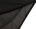Dokotoo Womens Summer Loose Ladies Silk Short Sleeve Blouse and Shirts Black Small