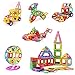 idoot Magnetic Blocks for Kids, Educational Building Toys Magnetic Tiles Ferris Wheel Stem Set - 100Pcs, Rainbow