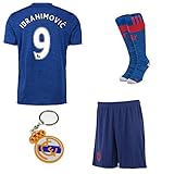 2016/2017 Manchester United #9 ibrahimovic Away Kids Soccer Jersey Shorts & Socks