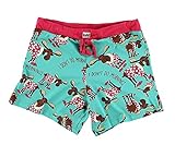 LazyOne Junior Womens Don't Do Mornings Moose PJ Boxers