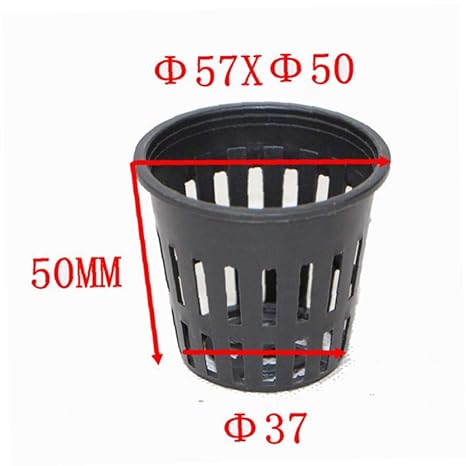 Asien 5pcs Hidropónico Malla Tiesto Cultivo De Hortalizas Cesta ...