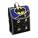 Lego Batman 6 piece Backpack and Lunch Box School Set (Black/Grey, One Size)