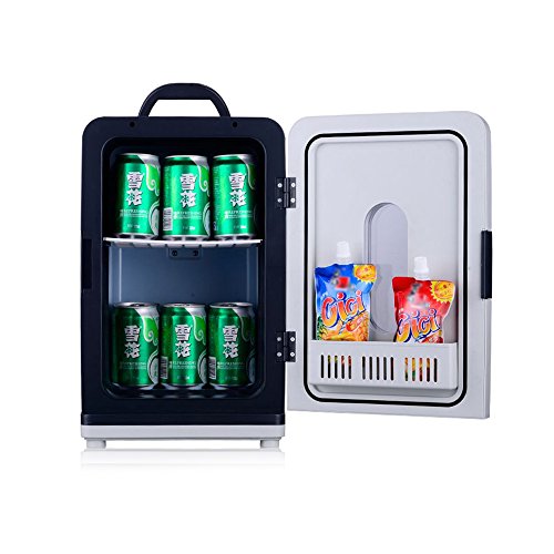 Click Here to See More Images YX XY Car refrigerator - 18L Car Refrigerator Portable Cold Box Freezer Mini Fridge & Warmer Miniature Household Refrigerators Student Dormitory ## (Color : Single core)