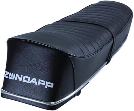 Zundapp Sitzbank Schwarz Mit Weissem Schriftzug Fur Gts C Ks 50 Super Sport Cross Baujahr 74 76 Typ 517 Sattel Sitz Doppelsitzbank Amazon De Auto