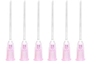 KIGITIK 100 Pcs 1.5Inch 18Ga Glue tip for Measuring and Refilling, Inks, Plants, Industrial, Lab.