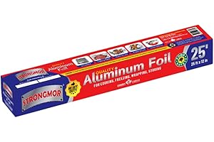 Strongmor Aluminum Foil Heavy Duty 25ft X 12in
