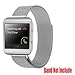 Shareconn New Style Replacement Accessory Steel Frame for Fitbit Blaze Smart Watch Silver