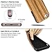 TENDLIN Compatible with iPhone 5S Case/iPhone SE 2016 Case (1st Gen) Wood Grain Outside Soft TPU Silicone Hybrid Slim Case Designed for iPhone 5 / 5S / SE (1st Gen 2016) - Santos Rose Wood