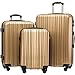 Merax Hylas 3 Piece Luggage Set Lightweight Spinner Suitcase