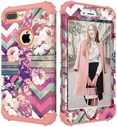 iPhone 7 Plus Case, CASY MALL 3-Layers Heavy Duty Hybrid Full-Body Protect Case for Apple iPhone 7 Plus(2016)