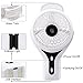 EMDMAK Mini Handheld Cooling USB Misting Fan with Rechargeable Battery for Home Office and Travel (White)