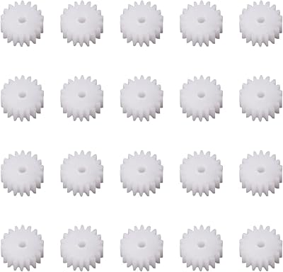 Othmro 182A Plastic Motor Gear 18 Teeth for Car Robot DIY Projects