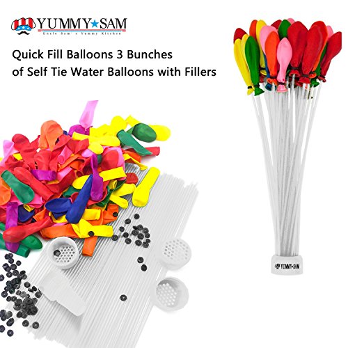 Buy Water Balloons Yummy Sam® Water Balloon Sports Refill Kit 3 Bunches