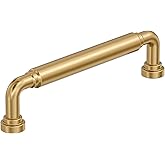 Amerock Coble 5-1/16 inch (128mm) Center-to-Center Champagne Bronze Cabinet Pull, BP37663CZ