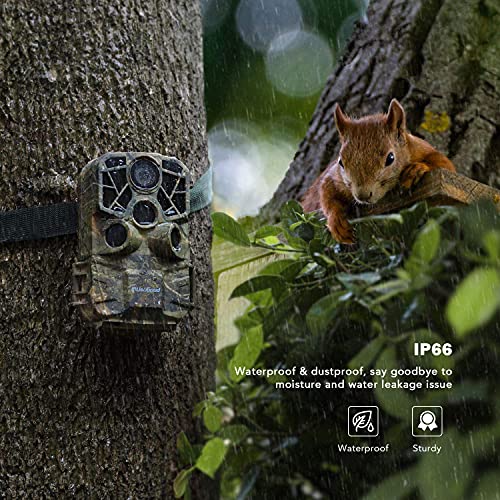 usogood WiFi Trail Camera 4K with Night Vision Motion Activated