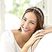 Frienda 5 Pieces Woman Elastic Rhinestone Beaded Headband Handmade Crystal Hair Bands Hair Accessories