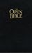KJV, The Open Bible, Bonded Leather, Black (Signature)
