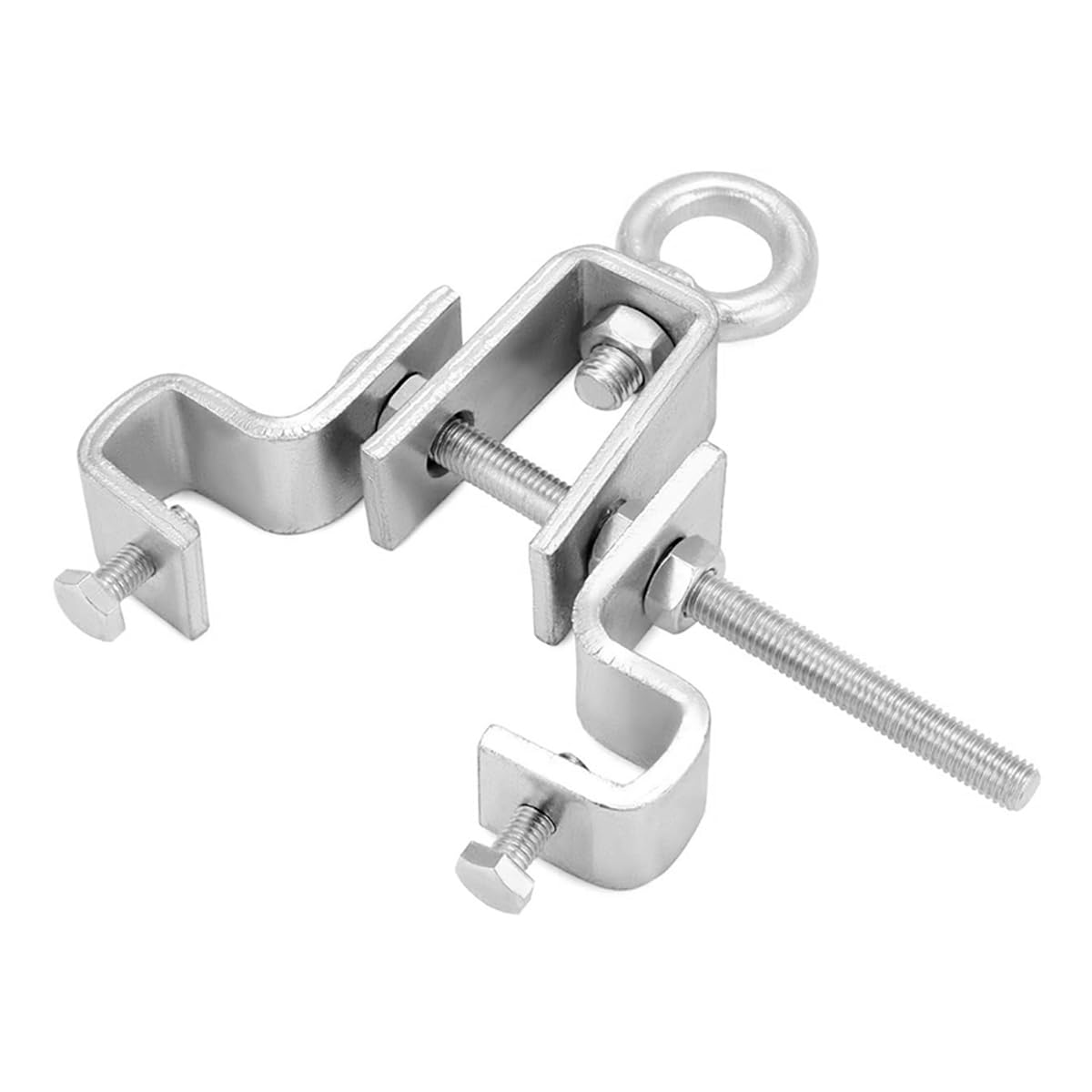 Hsthe Sea Boxing Punching Bag Hanger,I-Beam Clamp Holder,I-Beam Hanger,Universal pendant light bracket, Punching Bag Accessories for Beam Adjusted From 6.3cm To 19cm