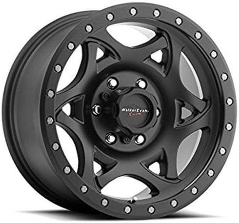 Walker Evans 501SB Legend Satin Black with Satin Black X-LOK Lip Wheel (15x8/5x4.50, 19mm offset)