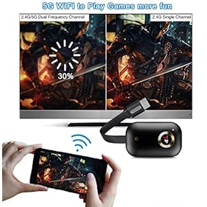 Adattatore Dongle Wireless Display 5G/2.4G WiFi Display Ricevitore Portatile 1080P HDMI Mirroring (style A) - immagine 4
