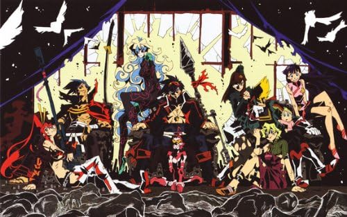 Unframed Tengen Toppa Gurren Lagann Poster Tv Japanese J 11x17 Kana Asumi Kouzou Douzaka Yukari Fukui Amazon Com Au Miscellaneous