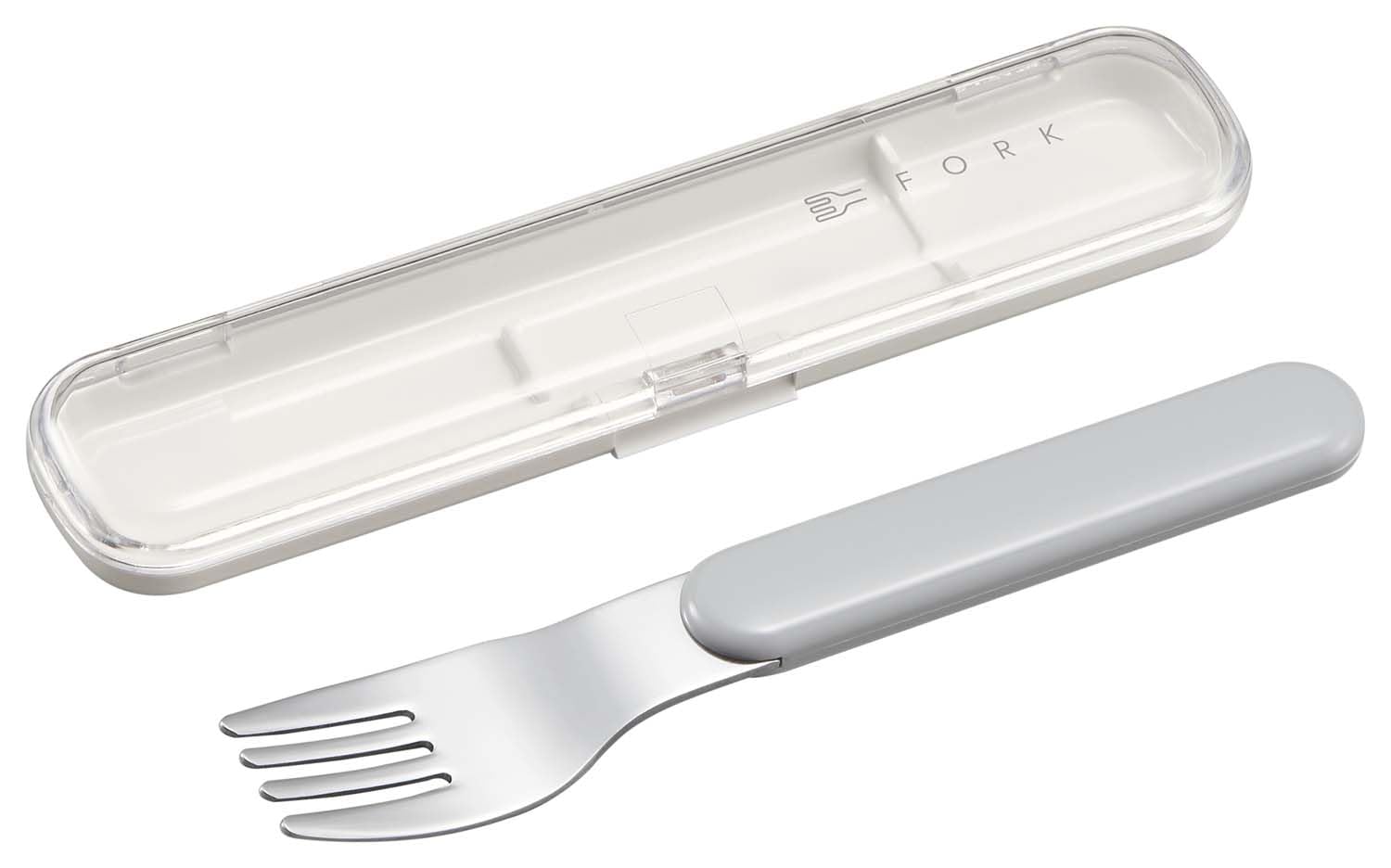 オーエスケー おにぎりフォーク＆ケース ホワイトの商品画像