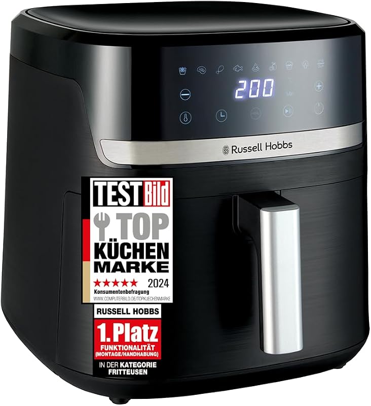 Heißluftfritteuse XXL, Satisfry 8,3 L, 9 Programme
